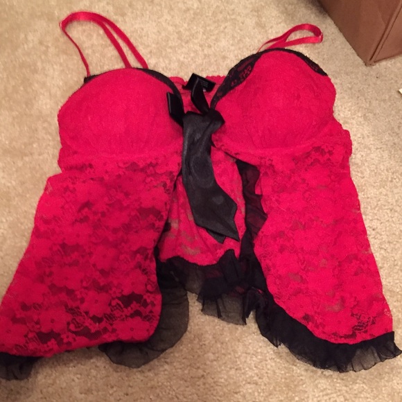 Red Lace Lingerie