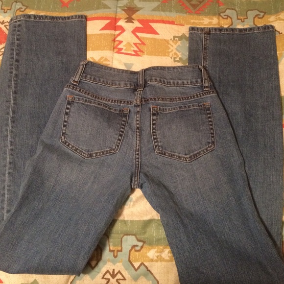 VS hipster med/light wash slim bootcut jeans