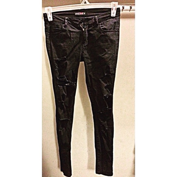 Black Ripped Jeans