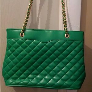 Bright Green Shoulder Bag
