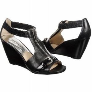 Michael Kors Women's Moxley Wedge T-Strap Sandals