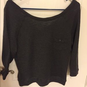 Dark Grey Lightweight Sweater