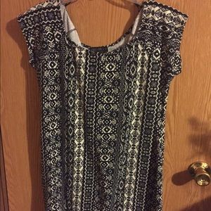 Forever 21 Tribal print plus size dress.