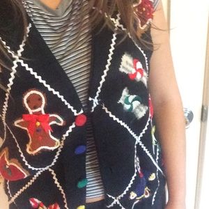 Horrifically ugly Christmas sweater