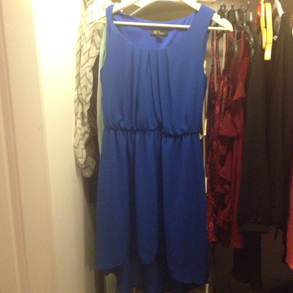Royal blue semi formal dress