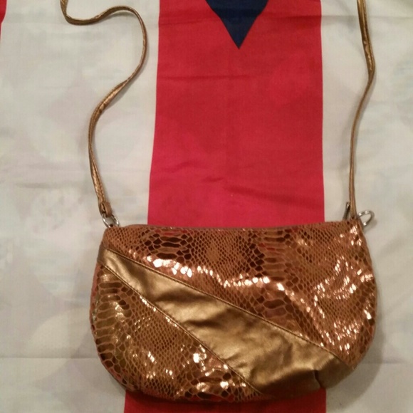 Cato Gold Clutch Bag
