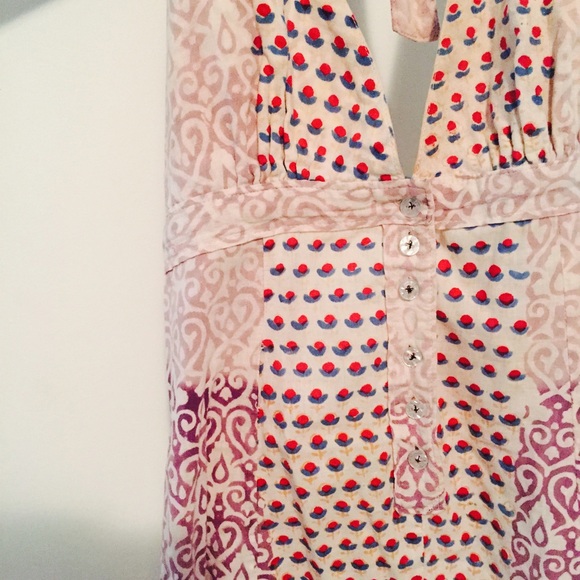 SOLD ⚡️HOST PICK⚡️ Vintage 1960s Halter Dress - Picture 3 of 4