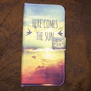 Samsung Galaxy S5 Wallet Case📱💛💙