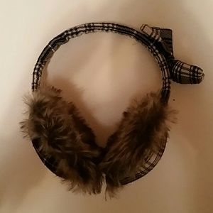 Plaid Earmuffs