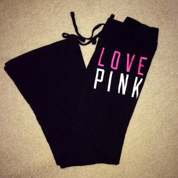 PINK by VS black sweat pants