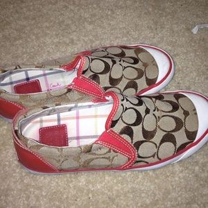 Coach slip on sneakers