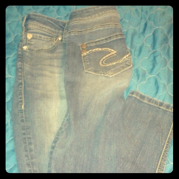 Silver jeans