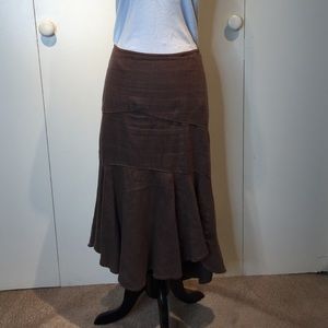 ❌SOLD❌ Hi-lo linen skirt