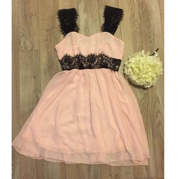Pink cocktail dress