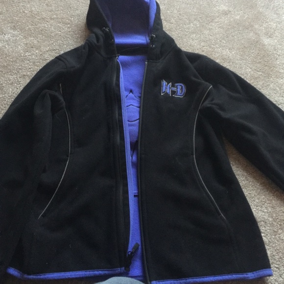 Harry Davidson heavy fleece jacket