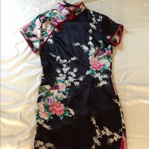 Silk Chinese dress