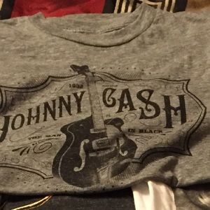 Johnny Cash Small Retro Brand tshirt