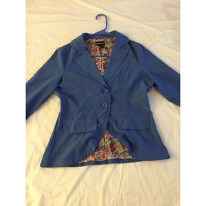 Blue blazer