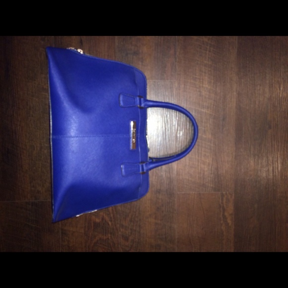 Calvin Klein cobalt blue handbag
