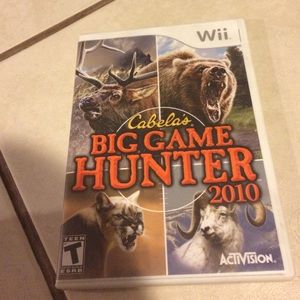 Wii hunting game