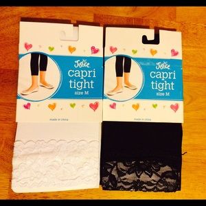 Justice Capri Tights Size M