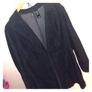 Bisou Bisou dark denim jacket