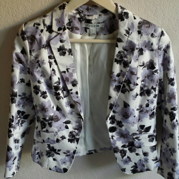 Floral Blazer