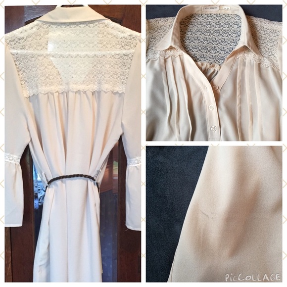 🚫SOLD IN BUNDLE🚫 Urban outfitters Blu Pepper top - Picture 2 of 2