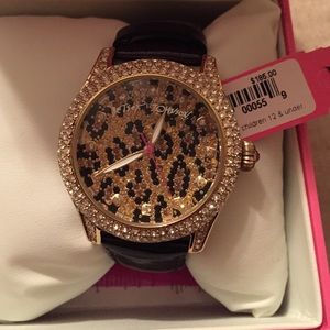 Betsey Johnson Rhinestone Watch**MAKE AN OFFER!**