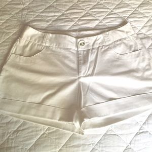 White Shorts