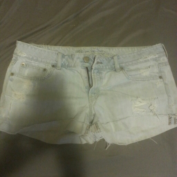 American eagle jean shorts