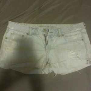 American eagle jean shorts