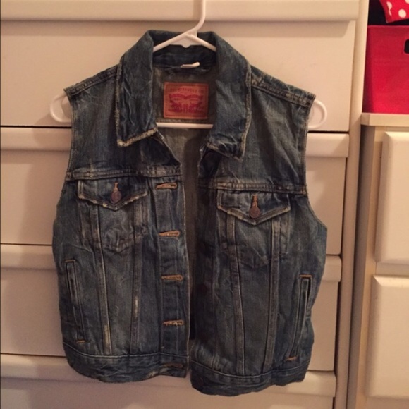 denim vest