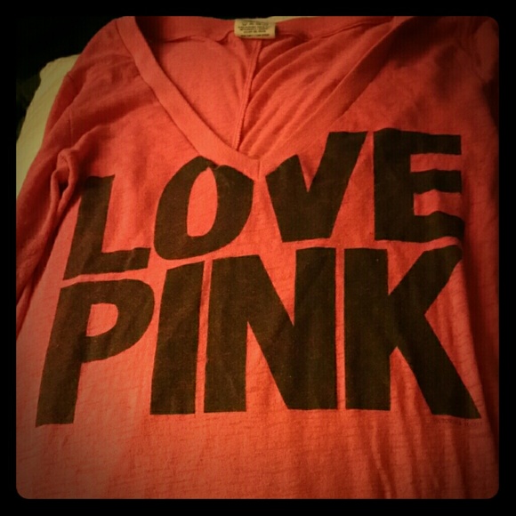 Pink long sleeved tshirt