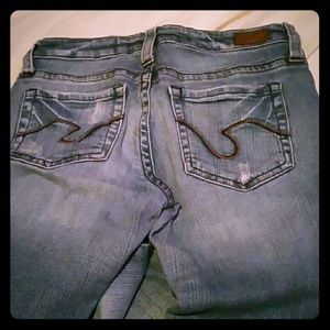 "REFUGE" Skinny jeans