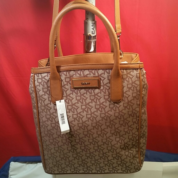 DKNY, CHINO TAN, STYLE 743410407, TOTE BAG/PURSE