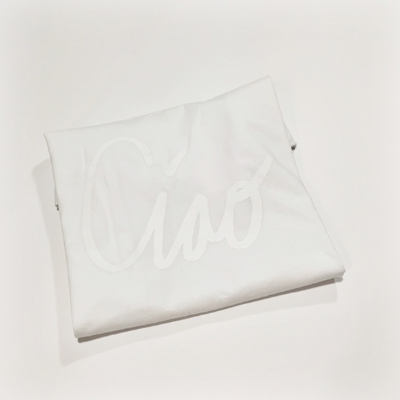 Sincerely Jules White Ciao Shirt