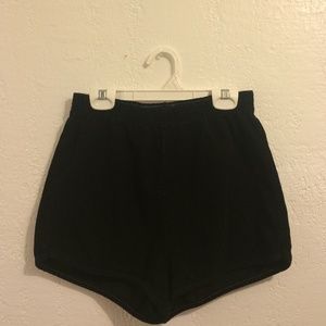 American Apparel corduroy high-waist short