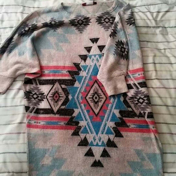 Tribal/Aztec top