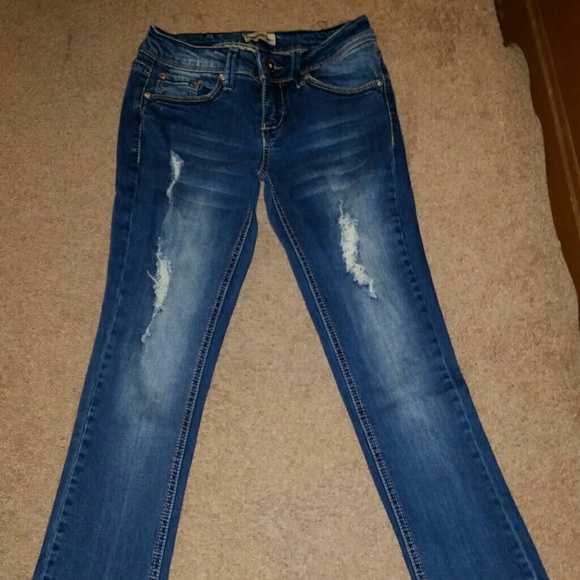 Silver jeans