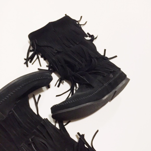 Fringe Minnetonka Boots