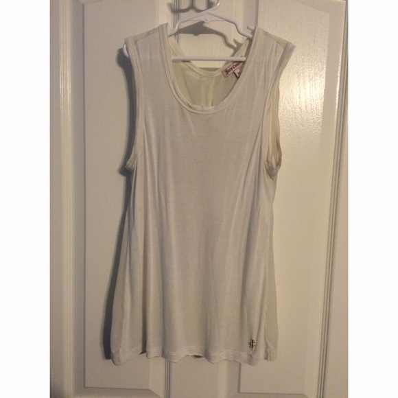 Juicy Couture Chiffon Back Tanktop