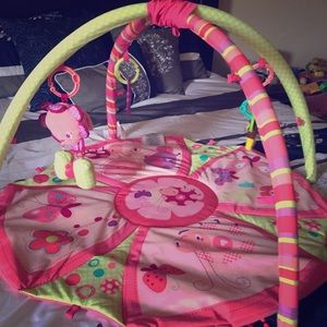 Flower baby gym