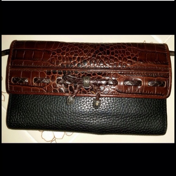 Brighton Emma Clutch Wallet. Crossbody Bag