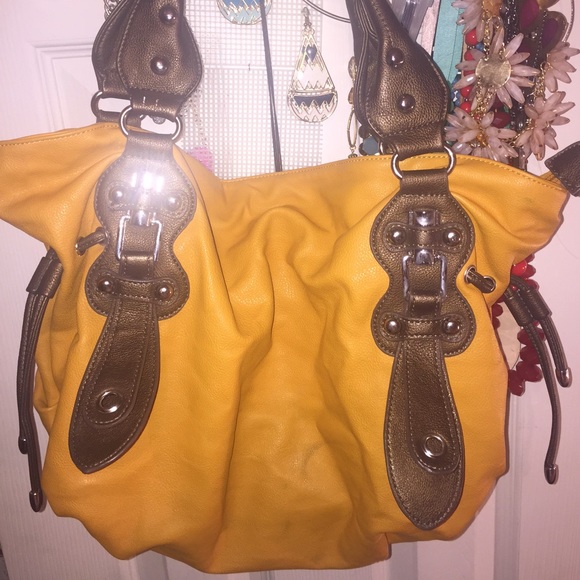 Yellow Gold Handbag