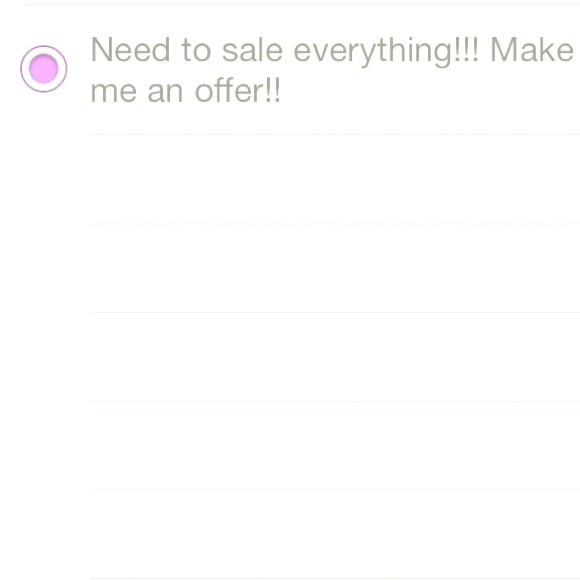 Everything must go!! Make an offer.