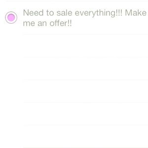 Everything must go!! Make an offer.