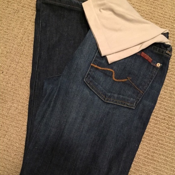 7 for all man kind maternity jeans