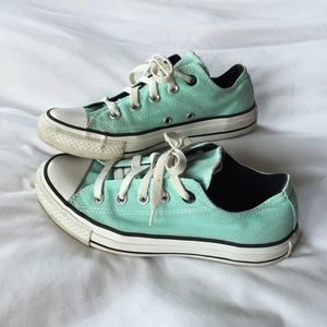 turquoise converse