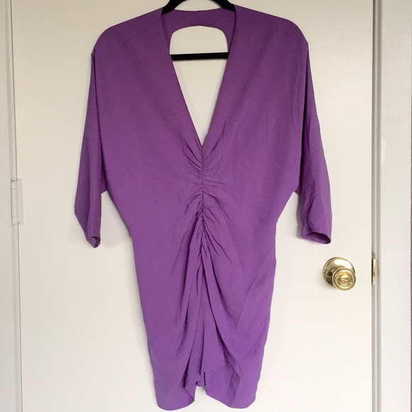 ❌SOLD❌Purple Mini Dress - Picture 3 of 4